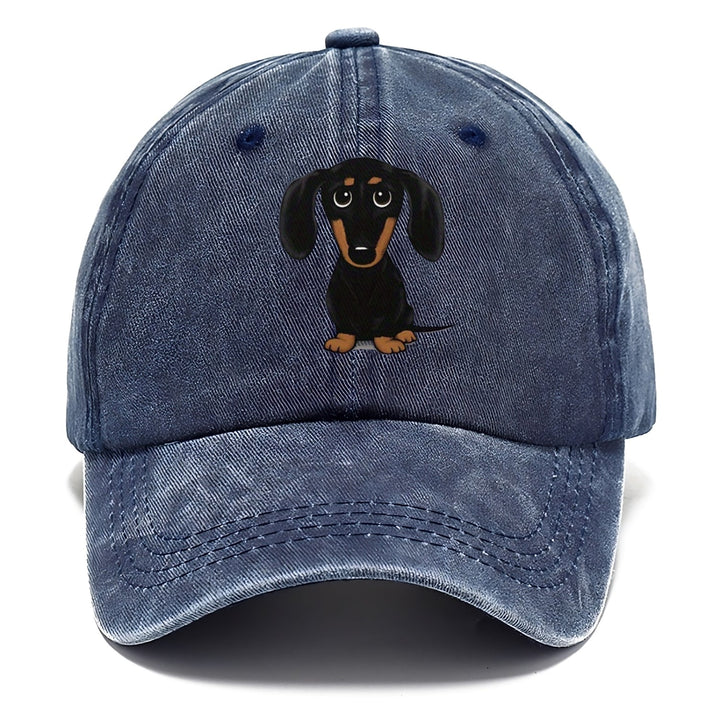 Retro Dachshund Classic Cap | Twilight Navy(Blue) | Toronty Ottawa