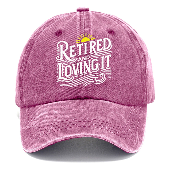 Retired And Loving It Classic Cap | Dusty Rose(Rose) | Toronty Ottawa
