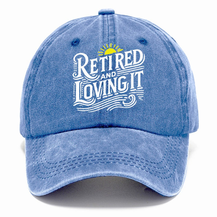 Retired And Loving It Classic Cap | Summer Sky(Blue) | Toronty Ottawa