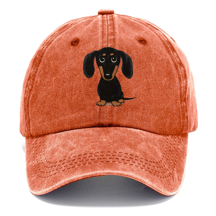 Retro Dachshund Classic Cap | Terracotta Clay(Orange) | Toronty Ottawa