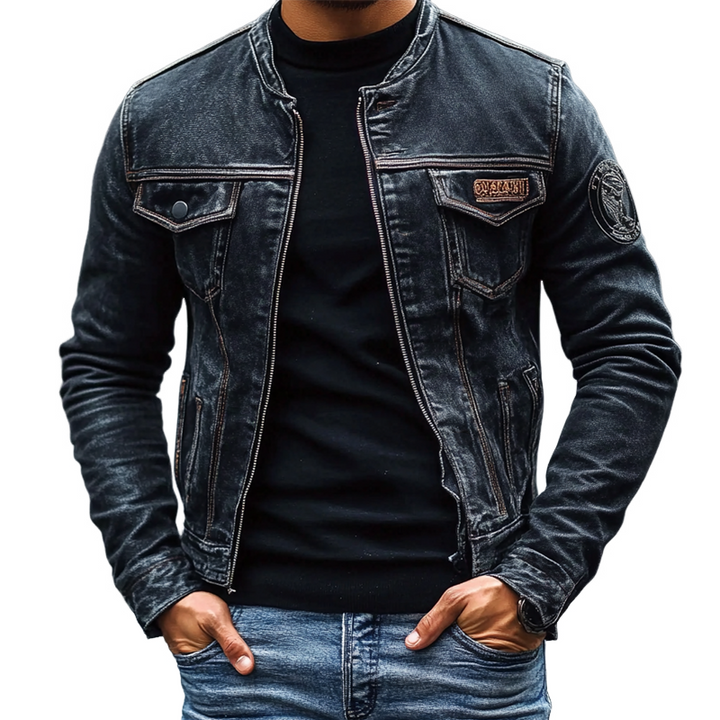 Axel™ Washed Denim | Slim Fit Jacket
