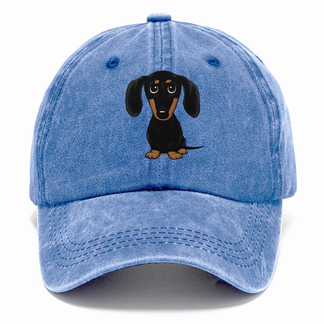 Retro Dachshund Classic Cap | Summer Sky(Blue) | Toronty Ottawa