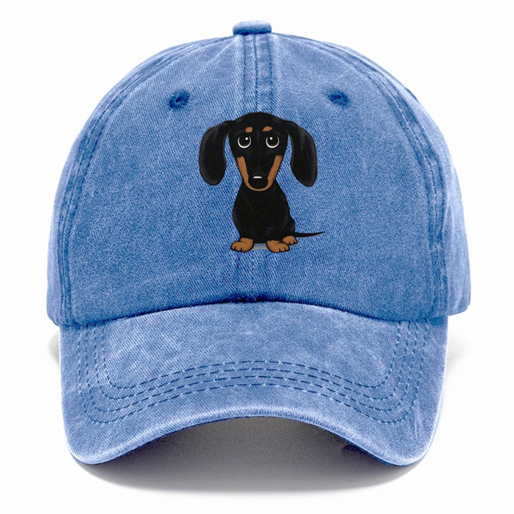 Retro Dachshund Classic Cap | Summer Sky(Blue) | Toronty Ottawa