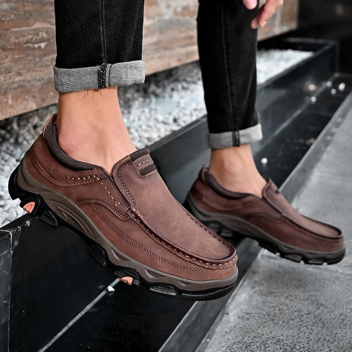 Maverick™ Slip-On Loafers | Brown / 6 | Toronty Ottawa