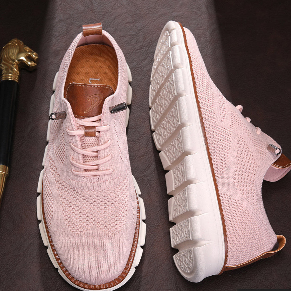 Stratus™ | Ultra-Comfort Limited Edition Leather Shoes | Rose / EU 40 | Toronty Ottawa