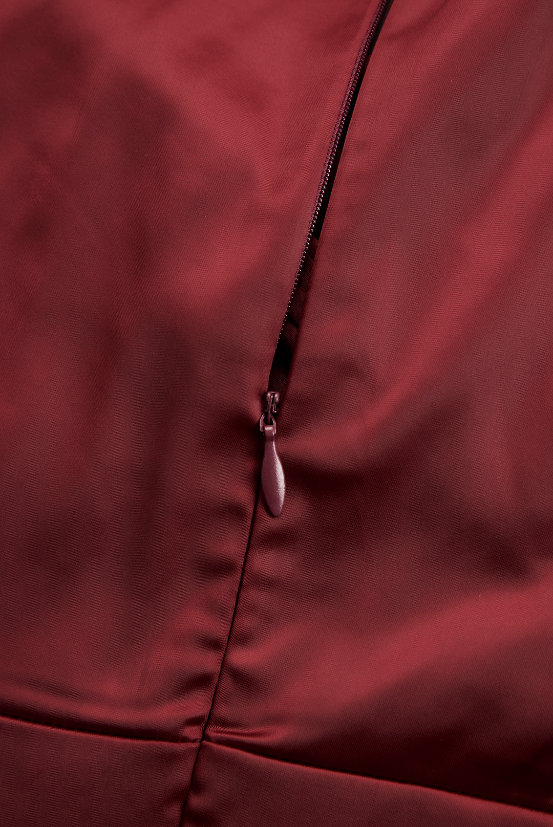 SatinEra™ Women’s Vintage Draped-Collar Midi Dress