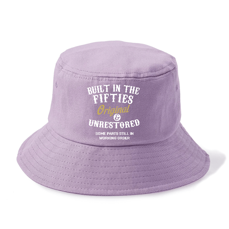 Built In The Fifties Original Unrestored Some Parts Still In Working Order Bucket Hat | Purple | Toronty Ottawa