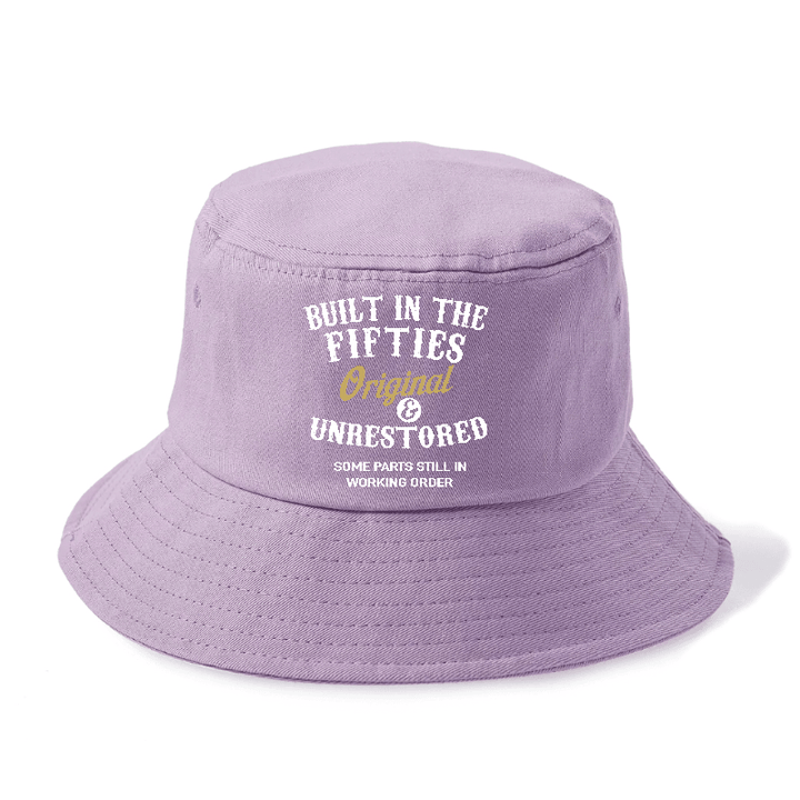 Built In The Fifties Original Unrestored Some Parts Still In Working Order Bucket Hat | Purple | Toronty Ottawa
