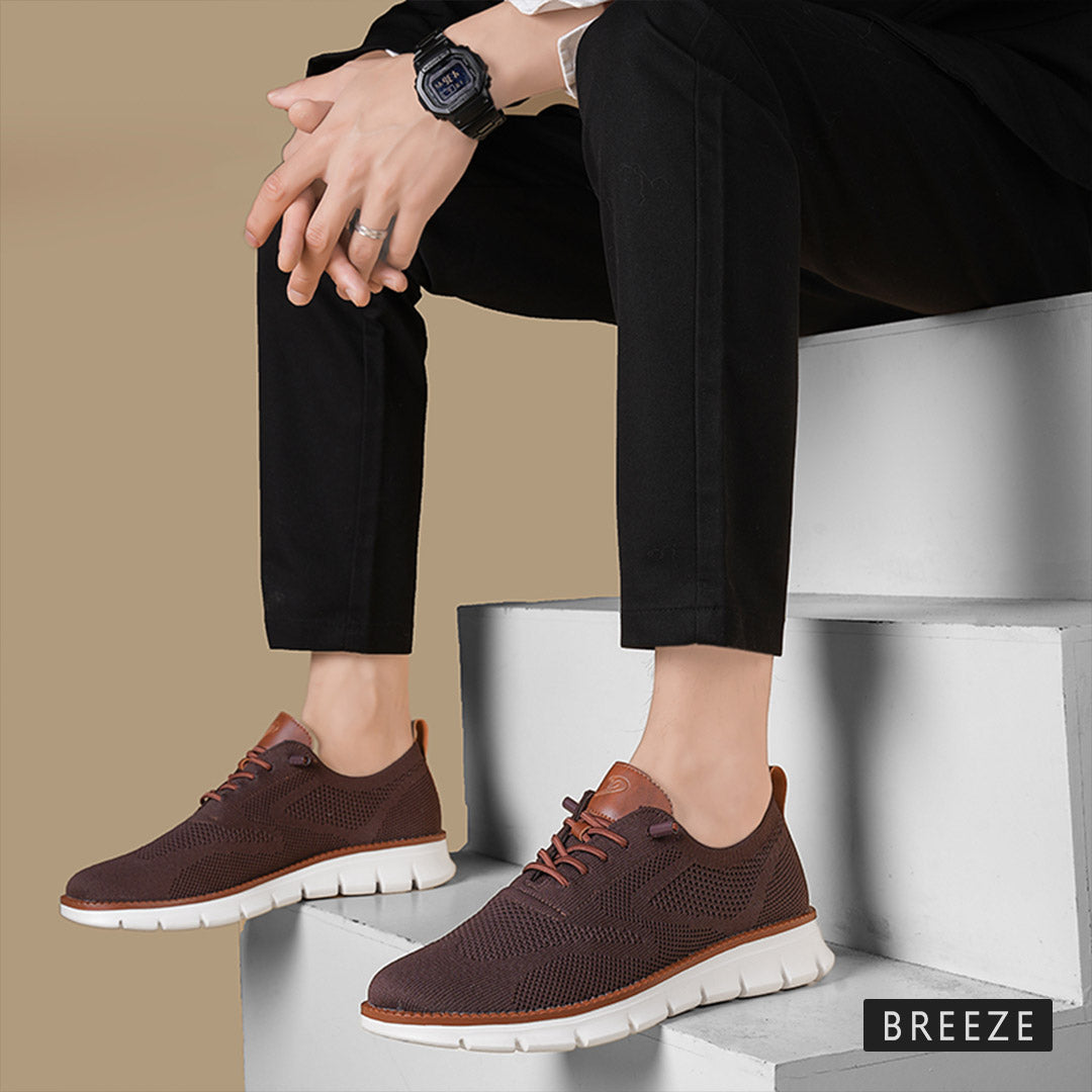 Vellaro™ | Ultra Comfort Limited Edition Leather Oxfords | Stone Gray / EU 40 | Toronty Ottawa