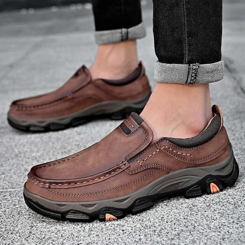 Maverick™ Slip-On Loafers | Brown / 6 | Toronty Ottawa