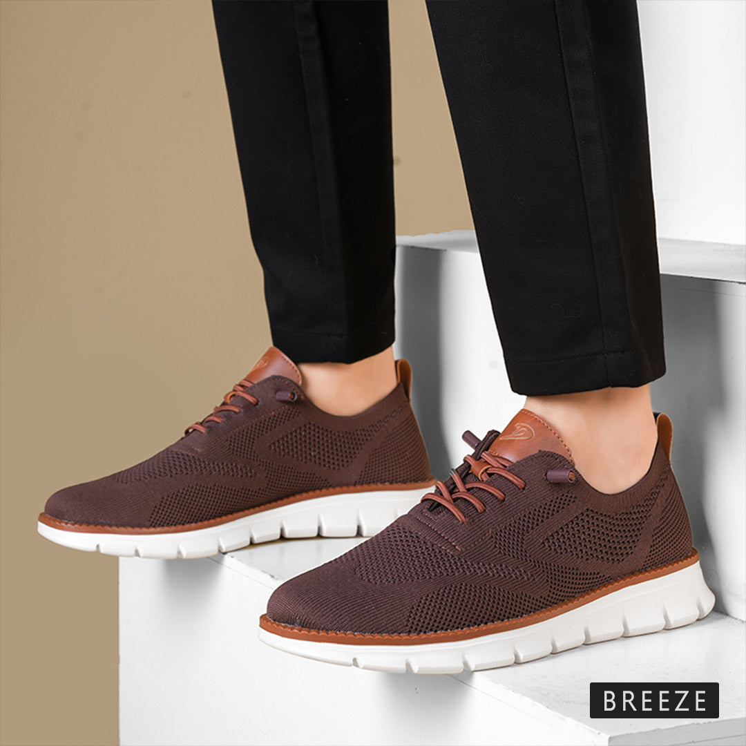 Vellaro™ | Ultra Comfort Limited Edition Leather Oxfords | Stone Gray / EU 40 | Toronty Ottawa