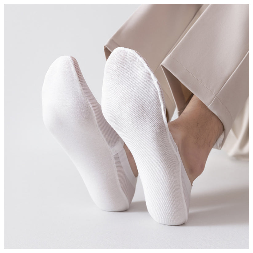 Aerisox™ | Invisible Breathable Anti-Slip Socks | White | Toronty Ottawa