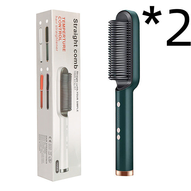 2-in-1 Hair Straightener & Hot Comb