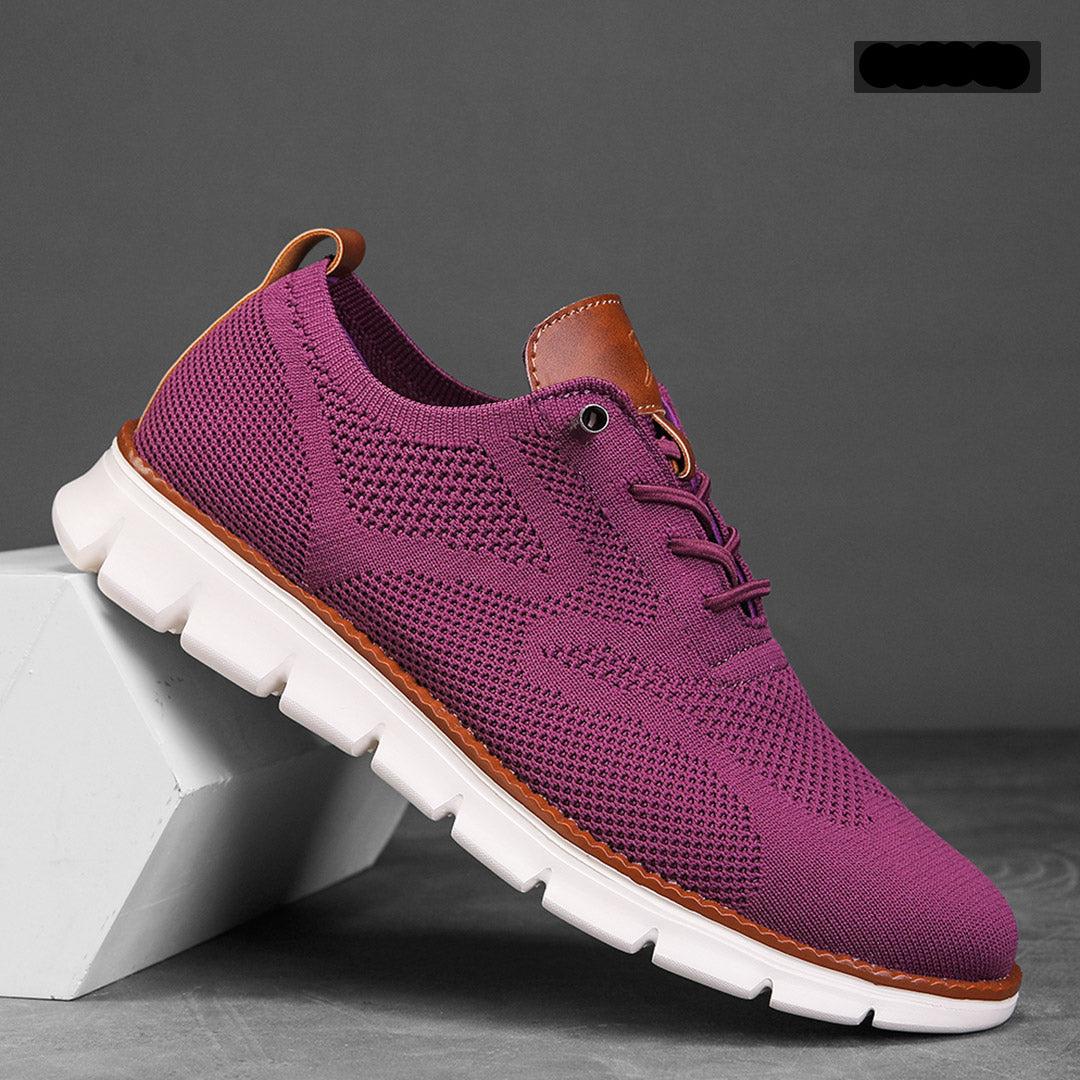 Stratus™ | Ultra-Comfort Limited Edition Leather Shoes | Rose / EU 40 | Toronty Ottawa