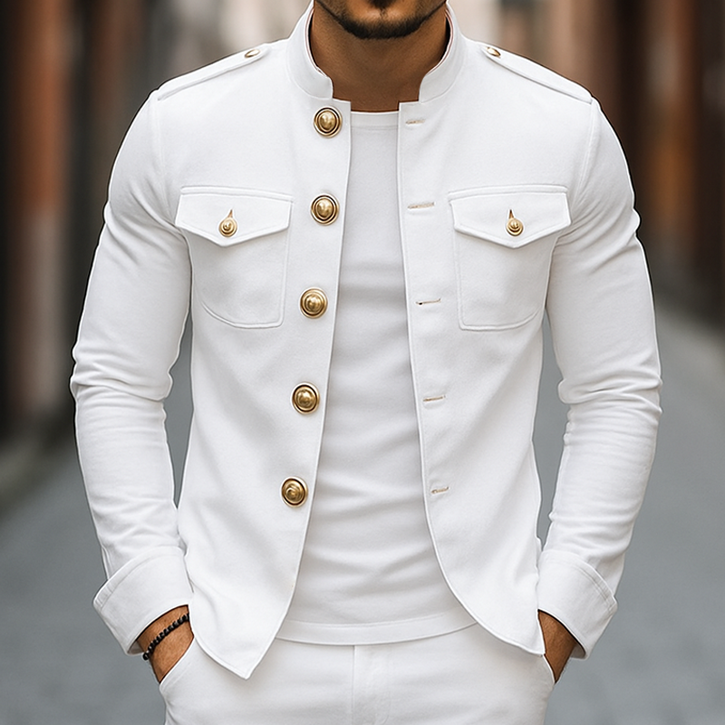 Orion™ Vintage Collar | Casual Button Jacket
