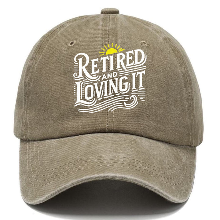 Retired And Loving It Classic Cap | Warm Sand(Khaki) | Toronty Ottawa