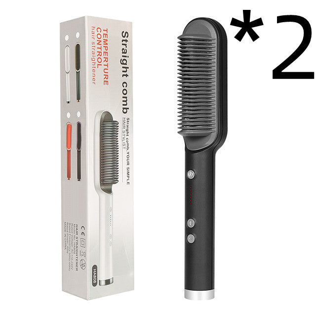 2-in-1 Hair Straightener & Hot Comb
