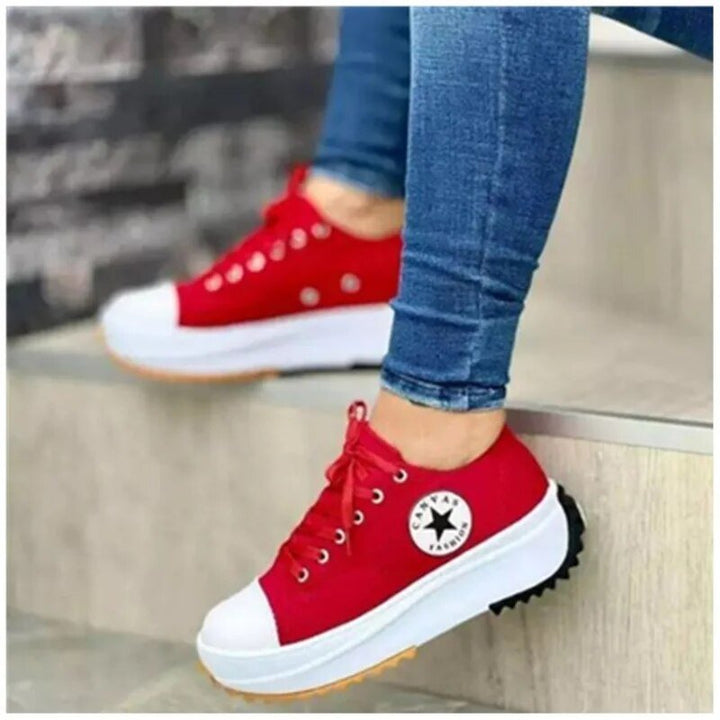 Maldiva™ | All-Day Comfort Orthopedic Sneakers | Red / 4 | Toronty Ottawa