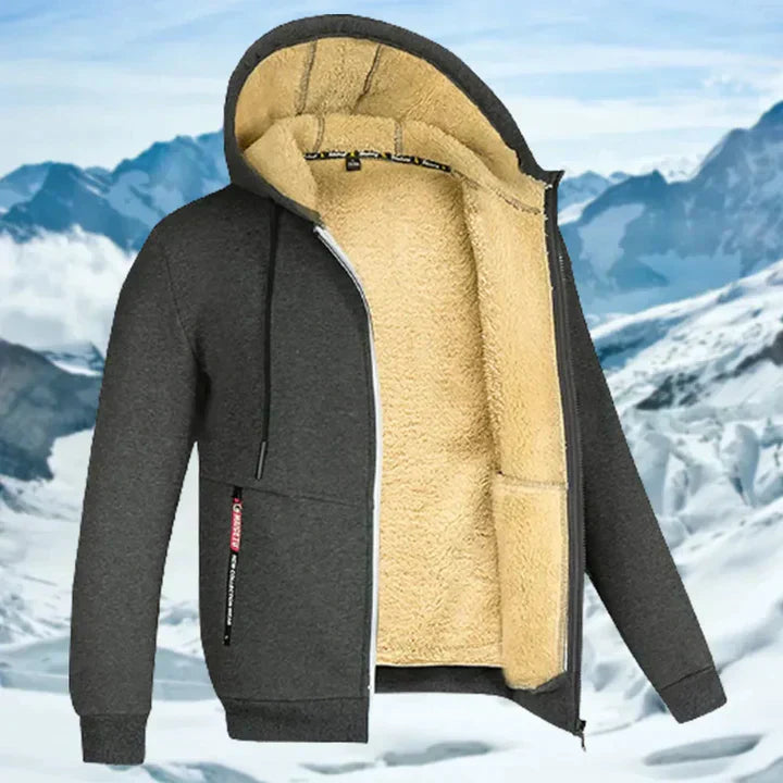 Mason™ | Fleece-Lined Hooded Winter Jacket