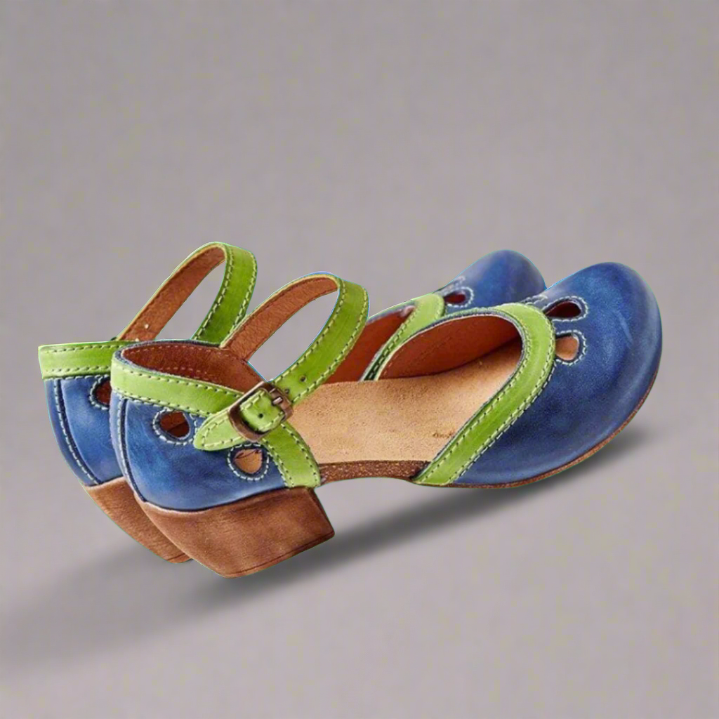 Nora – Breezy Summer Sandals | Blue / 4.5 | Toronty Ottawa