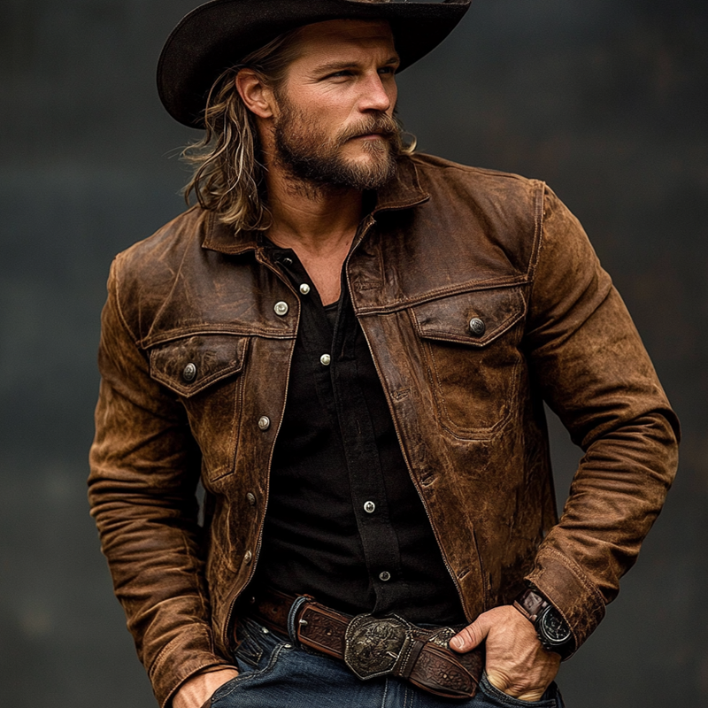 Rebel™ Distressed PU | Leather Jacket