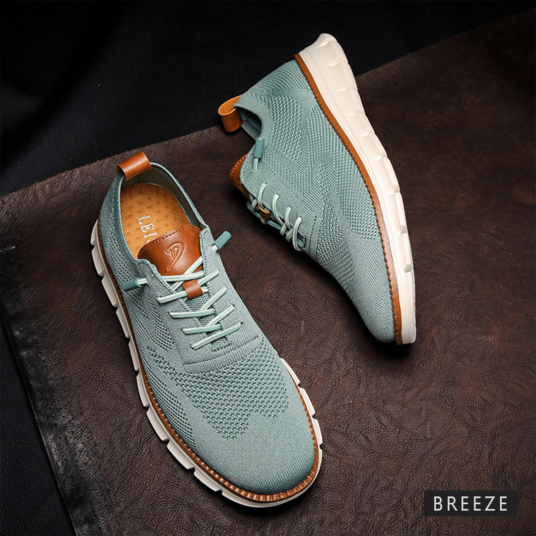 Vellaro™ | Ultra Comfort Limited Edition Leather Oxfords | Stone Gray / EU 40 | Toronty Ottawa