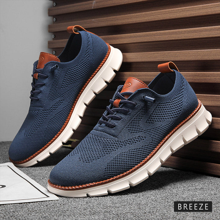 Vellaro™ | Ultra Comfort Limited Edition Leather Oxfords | Stone Gray / EU 40 | Toronty Ottawa