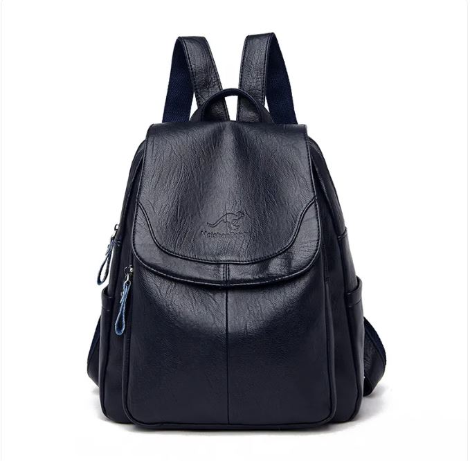 Eda - ANTI-THEFT BACKPACK | Dark Blue | Toronty Ottawa