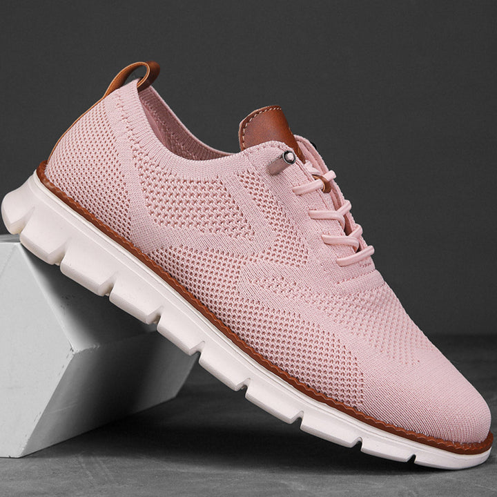 Stratus™ | Ultra-Comfort Limited Edition Leather Shoes | Rose / EU 40 | Toronty Ottawa