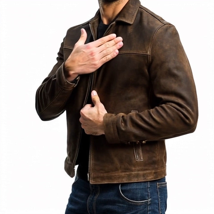 Fenix™ Zipper PU | Leather Jacket