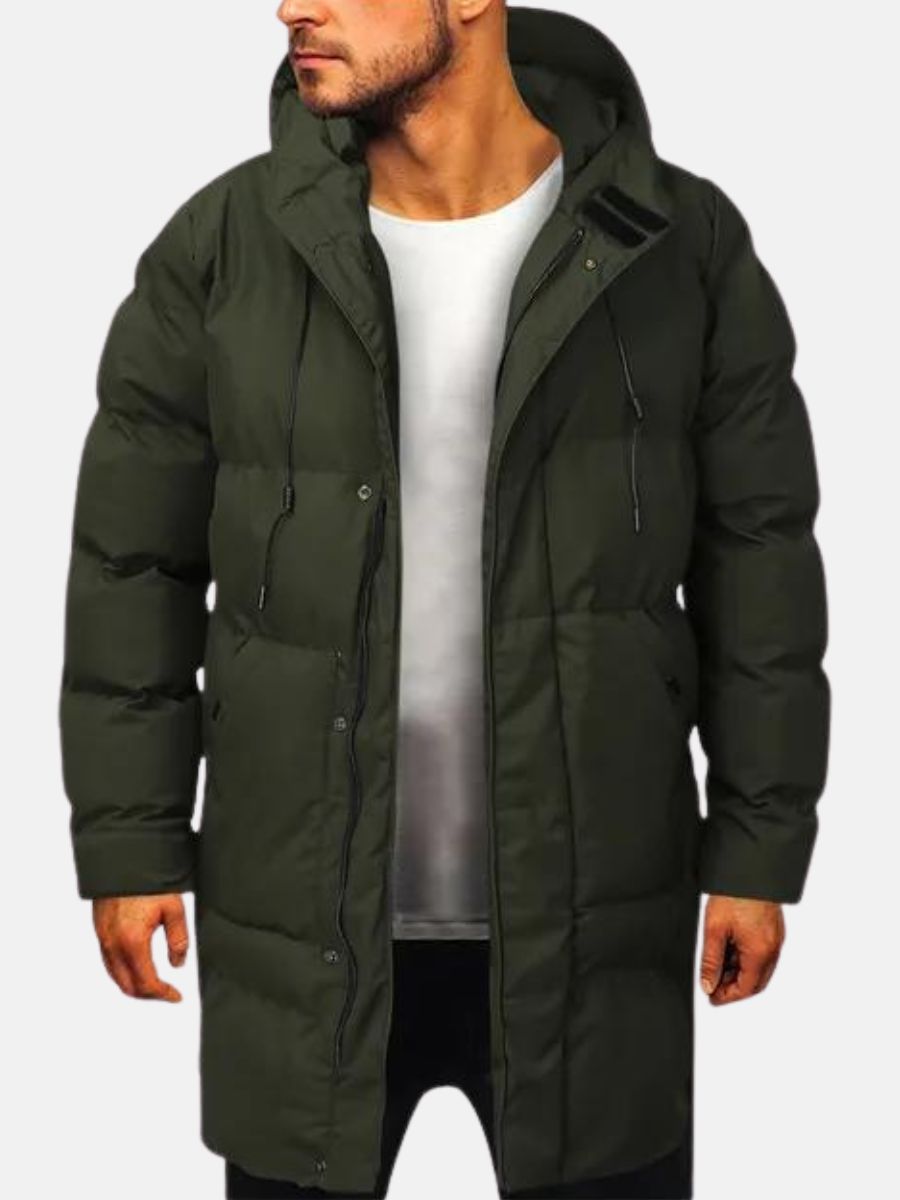 Adrian™ | Insulated Nylon Parka Jacket for Men