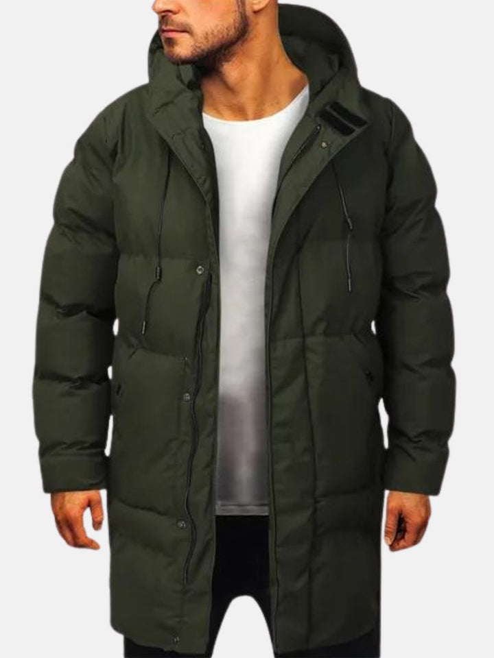 Adrian™ | Insulated Nylon Parka Jacket for Men