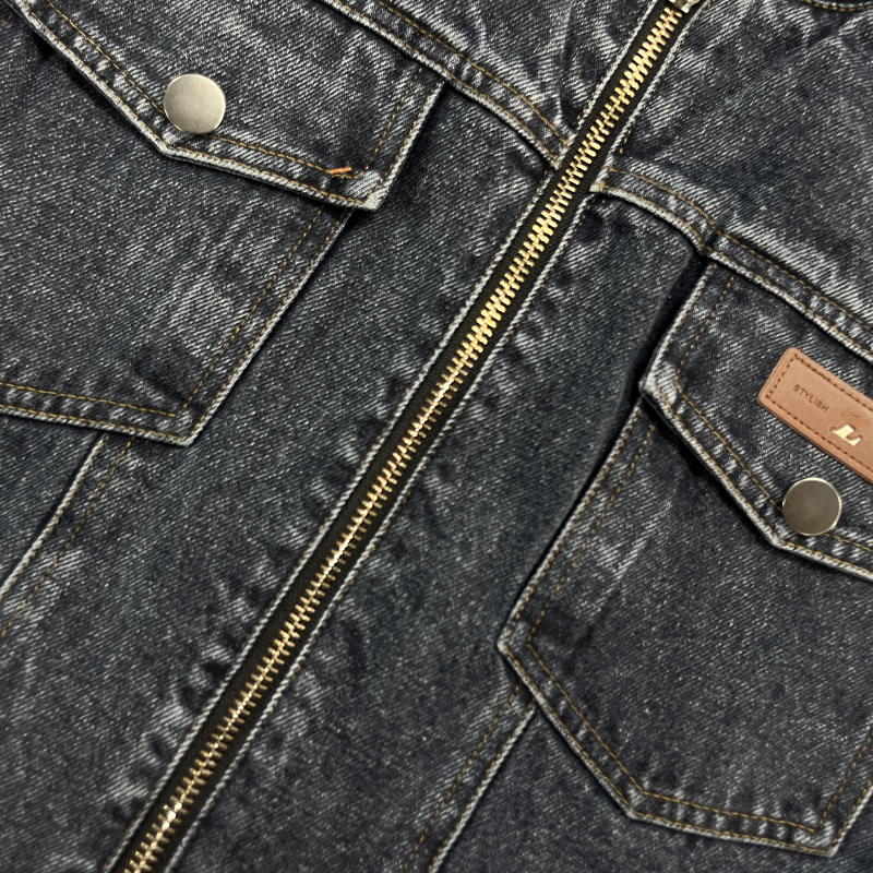 Axel™ Washed Denim | Slim Fit Jacket