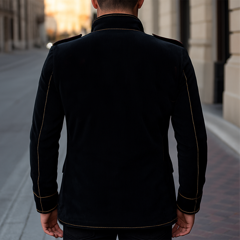 Velour™ Vintage Velvet | Multi-Button Jacket