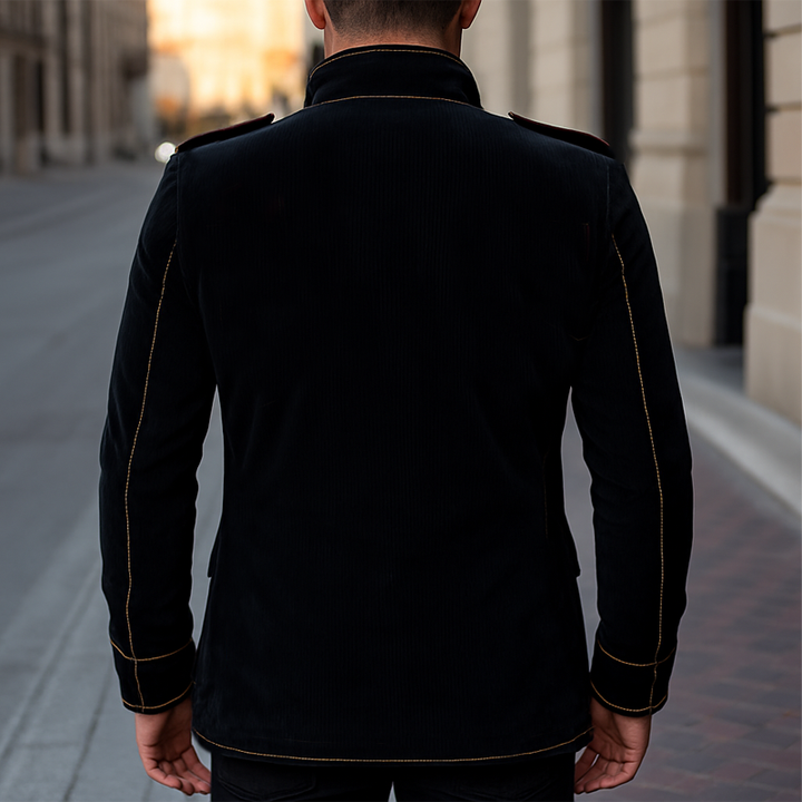 Velour™ Vintage Velvet | Multi-Button Jacket