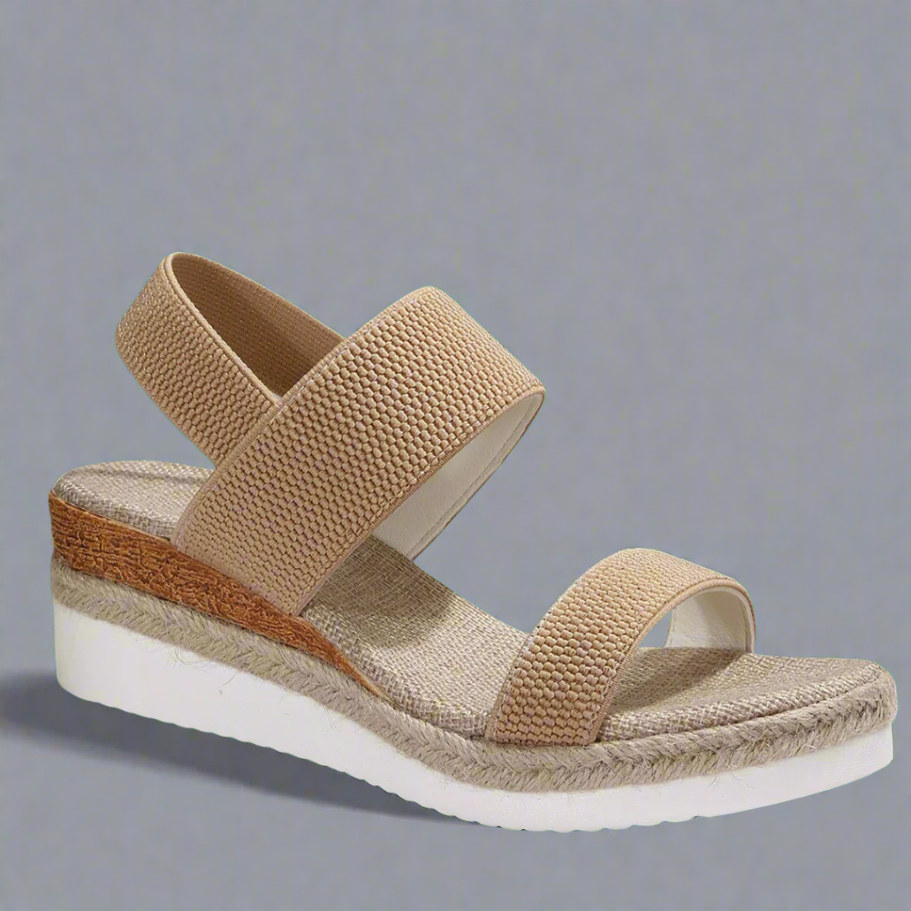 Layla – Elegant Everyday Sandals | Khaki / 5 | Toronty Ottawa