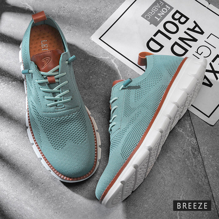 Vellaro™ | Ultra Comfort Limited Edition Leather Oxfords | Stone Gray / EU 40 | Toronty Ottawa