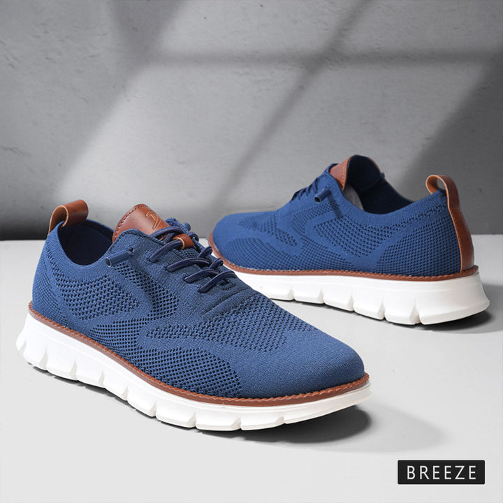 Vellaro™ | Ultra Comfort Limited Edition Leather Oxfords | Stone Gray / EU 40 | Toronty Ottawa