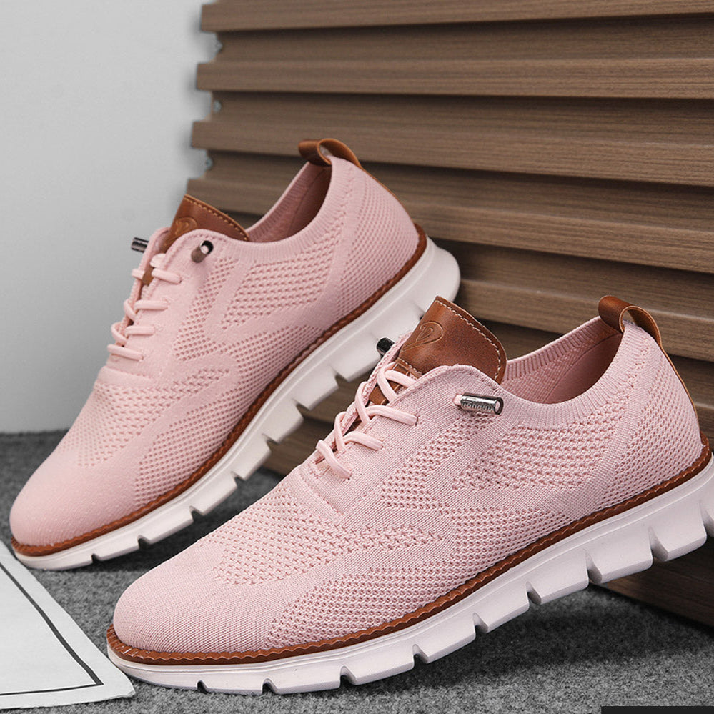 Stratus™ | Ultra-Comfort Limited Edition Leather Shoes | Rose / EU 40 | Toronty Ottawa