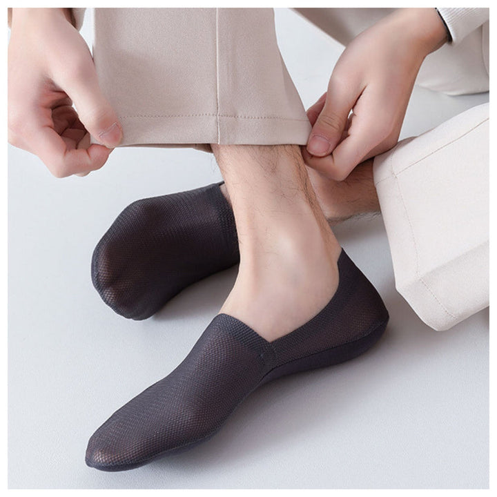 Aerisox™ | Invisible Breathable Anti-Slip Socks | White | Toronty Ottawa