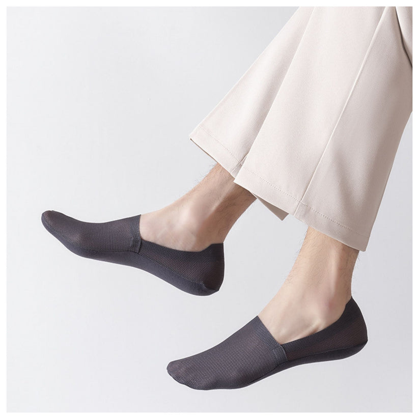 Aerisox™ | Invisible Breathable Anti-Slip Socks | White | Toronty Ottawa