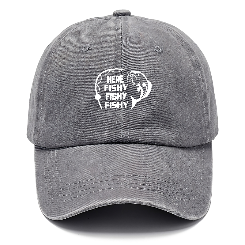 Here Fishy Fishy Fishy Classic Cap | Urban Haze(Grey) | Toronty Ottawa