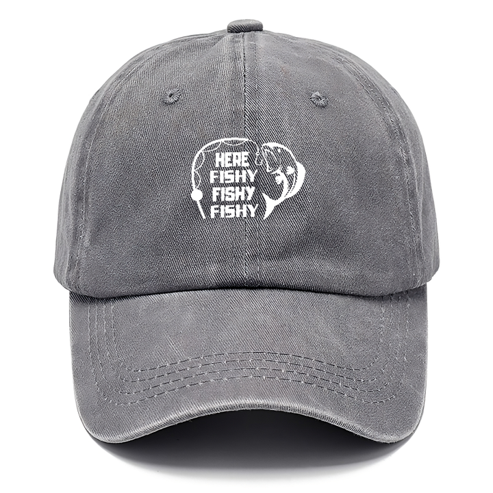 Here Fishy Fishy Fishy Classic Cap | Urban Haze(Grey) | Toronty Ottawa
