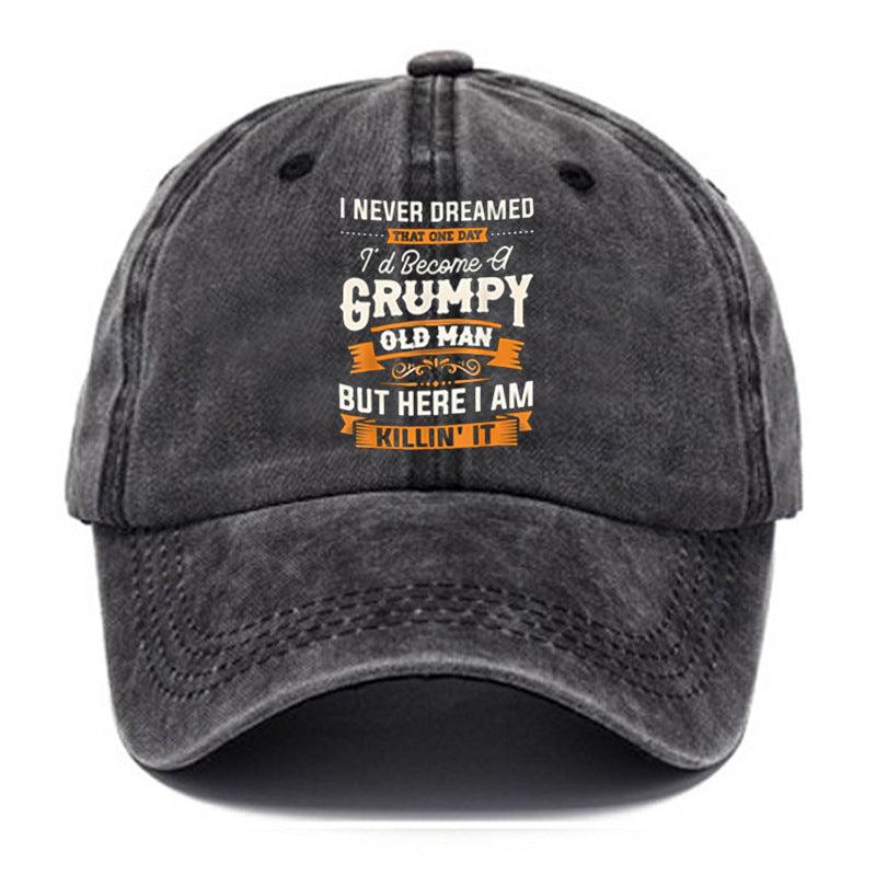 Grumpy and Proud: The Bold Hat for Seniors with Attitude | Graphite | Toronty Ottawa