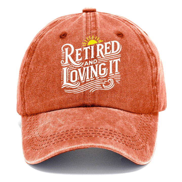 Retired And Loving It Classic Cap | Terracotta Clay(Orange) | Toronty Ottawa