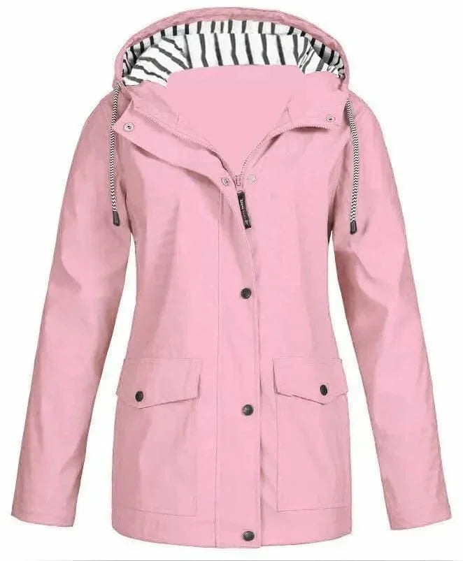 Arienna Shield™ Hooded Rain Jacket | Pink / S | Toronty Ottawa
