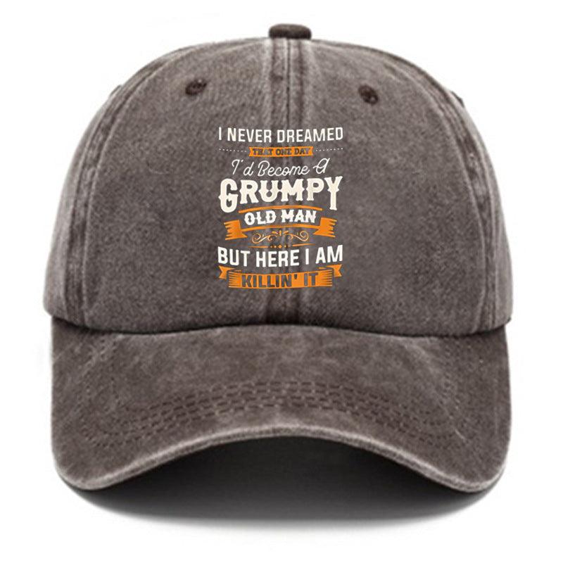 Grumpy and Proud: The Bold Hat for Seniors with Attitude | Earthen Uber | Toronty Ottawa