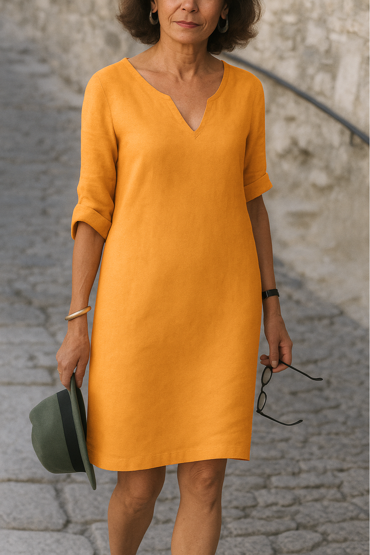 Serena™ Dress – Effortless Grace, Unstoppable Confidence | Khaki / S | Toronty Ottawa