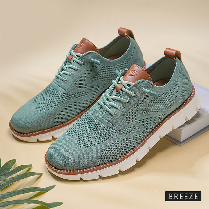 Vellaro™ | Ultra Comfort Limited Edition Leather Oxfords | Stone Gray / EU 40 | Toronty Ottawa