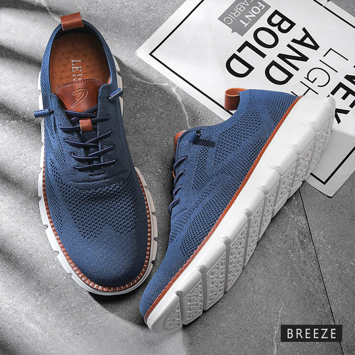 Vellaro™ | Ultra Comfort Limited Edition Leather Oxfords | Stone Gray / EU 40 | Toronty Ottawa